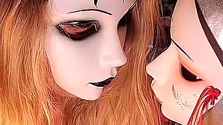 Domslut Gets Frisky in Black Mesh Nighty Pegging with Xxl Dildo Strapon, Thamaskedbandit, and Carmenharness From Mrhankeystoys