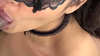 Kitty Taking in Her Mouth She Loves Milk - Raissa Conte