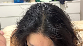 Insane Blowjob From Hot Traditional Chinese Girl - Huge Cumshot