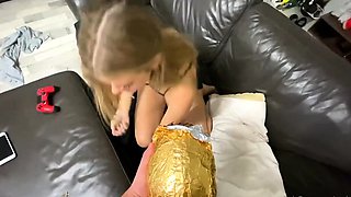 Amateur blonde for amazing hardcore