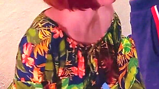 Naive Stepmom Tastes Stepson's Cock in the Utility Room