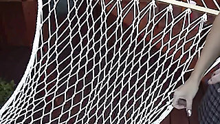 Wild Foursome Horny Sluts in Fishnets Get Fucked Hard