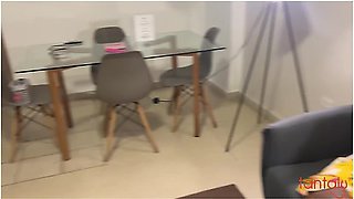 Step Mom Leyne Rodriguez Caught Step Son Jerking Off Pretending Sex Doll