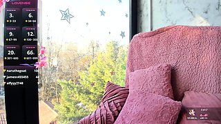 Chubby Brunette Big Boobs Dildo Masturbation