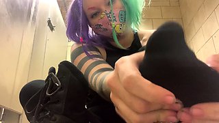 Pee drinking piss fetish babe solo plays with bottle