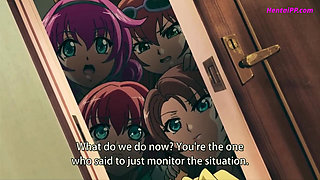 Babes And Virgin Boy In Gangbang ( ANIME )