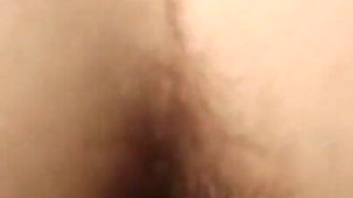 MILF Spreading Her Hairy Pussy and Ass