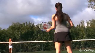 Lesbian Big-Tits Tennis