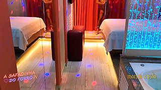 Sex at the Motel: Cum in Trans Face