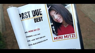 Debt4k. Sloppy Blowjob and jiggly pussy for debt