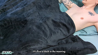 Wake up! Your Stepmom Needs a Dick Right Now! Hot Fucking with Conversations