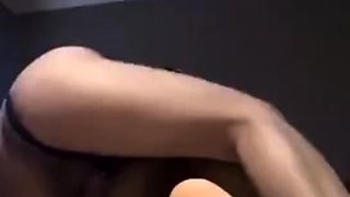 Huge Cock Ts Fucking, Making The Guy Suck It And Finally