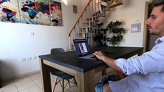 Secretary gets ass fucked by boss for a promotion 'STOP!!