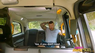 Female faux cab - crimson head fucks a muscle boy from england