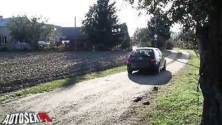 Enchanting ho's back seat fucks porn