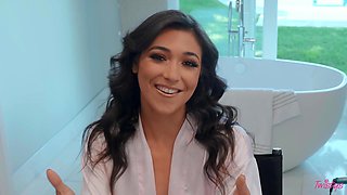 Jenna Foxx's Interracial Bedroom Passion in Sensual Heat