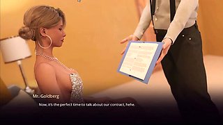 Lilly's Wild Village Slut Transformation - Sucking Big Cock in 3D Hentai Fantasy