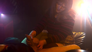 An Exam and Erotic Handjob to Help