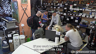 Czech Pawn Shop 2 the Maid with a Bonus Fuck
