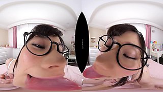 Japanese Student VR Glasses Explodes With POV Ecstasy
