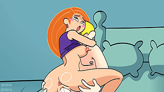 Kim Possible wants to ride her friend's cock