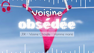Your Obsessed Neighbor Makes You Cheat Your Wife - French audio porn hot neighbor cheating husband