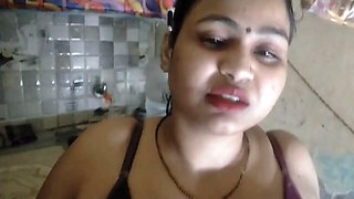 Horny Stepmom Fucked Hard by Stepson in the Kitchen Taboo Creampie
