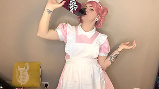 Nurse Joy Try Not to Burp Challenge