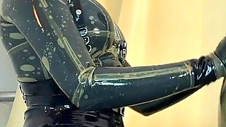 Latex Bag Mistressae & Miss Lilly Edging Threesome