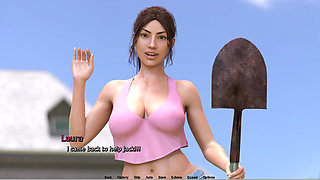 Laura lustful secret - gameplay - roleplay - helping neighbor , shower