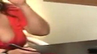 Busty MILF Boss Eva Notty Blows Stranger
