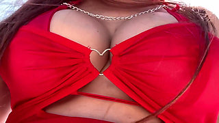 Artemisia Love Walking Outdoor Big Juicy Boobs Close up Outdoor Session
