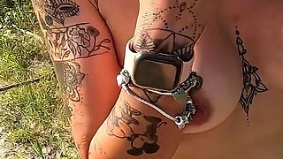 An Italian Couple Started Fucking Near a Nudist Beach and Put on a Show in Front of Voyeurs