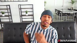 POV Titjob Episodes - Naked: Payton & Ricky starring Busty Brunette Payton Preslee