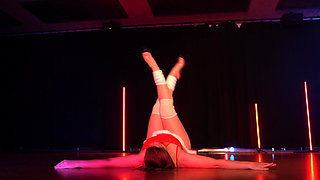 Curvy Christmas Tease - Santa Baby Heels Dance