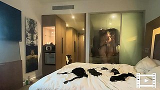 Amateur girlfriend interracial group sex with facials