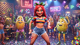 Episode 5 - Cute Strawberry Girl and Sweet Avocado Man Sharing Gentle Moments AI Hentait