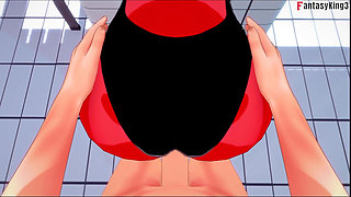 Meru the succubus Bikini doggy sex
