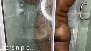 Bathroom Fuck in Shower Time with Big Ass Slut