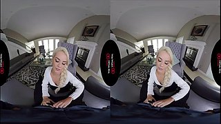 Blonde vr: Blowjob, Doggy  Cowgirl Porn