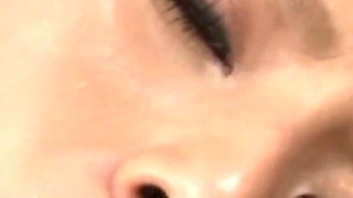 Japanese Babe Blows Two Guys Before Getting Her Hairy Pussy Smashed