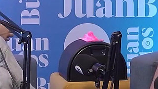 Better Than Her Toys! Mollysmith Squirts All Over the Sybian Machine on Juan Bustos Podcast