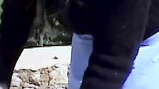 Wet Cunt Fucked by Vibrator on the Beach