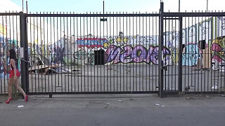 White English MILF with Big Udders Takes 10 Monster Bbcs