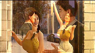 Bare bottom spanking, lingerie, erotica