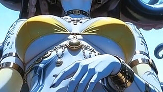Gol Busty Alien Fantasy Animation V2