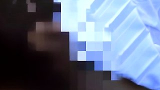 Extreme close up of Japanese teen masturbating Uncensored