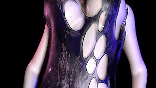 Sculpted Seduction: 3D Girl Model - 3D Animation Hentai