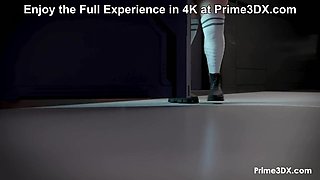 Dweeb gets in Futa Three-way at Prime3DX