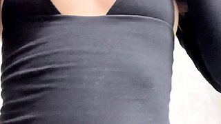 Milf brunette masturbating with toy ass